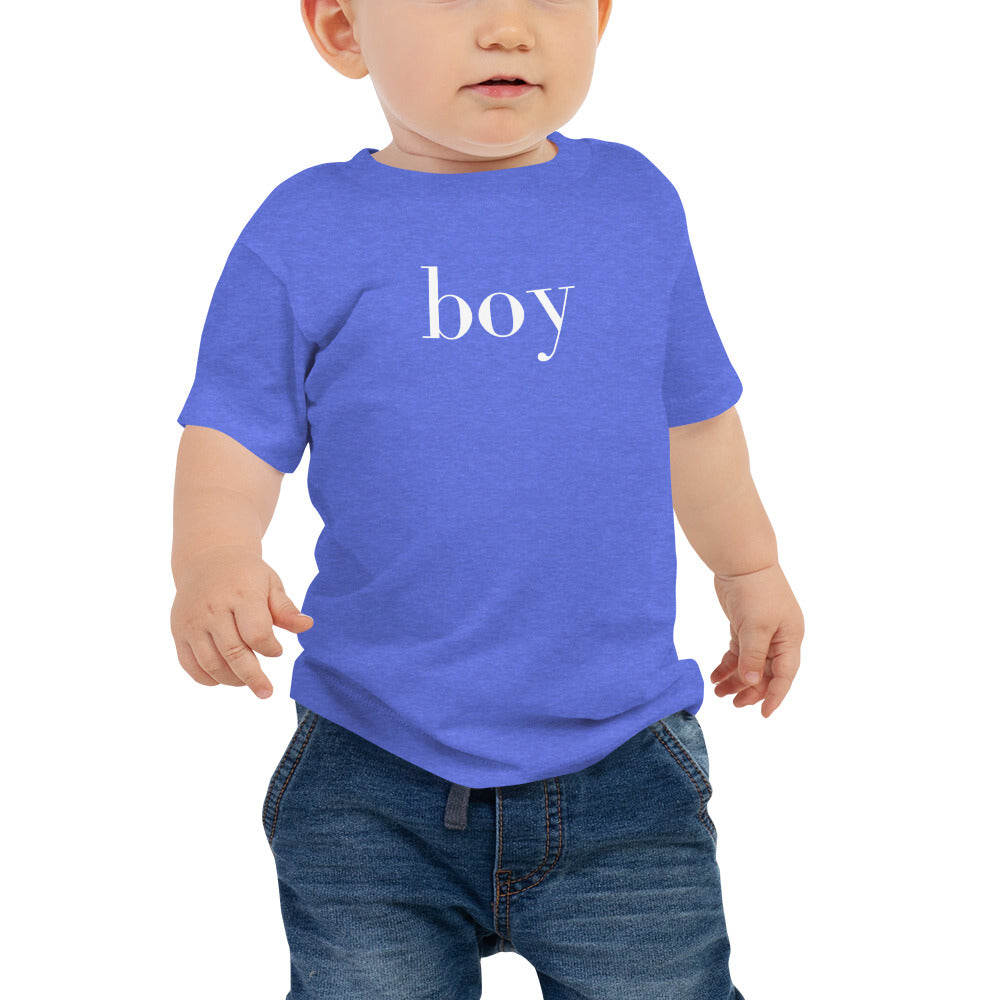 Boy – Baby Jersey Short Sleeve Tee