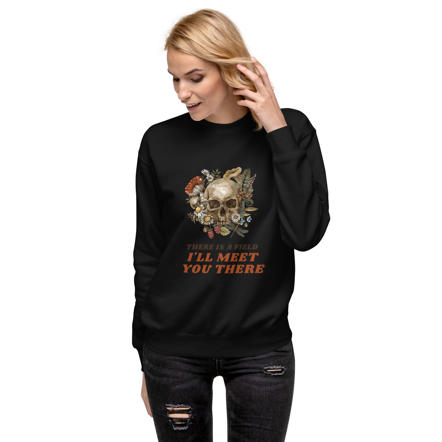 There Is A Field – Unisex Premium Sweatshirt