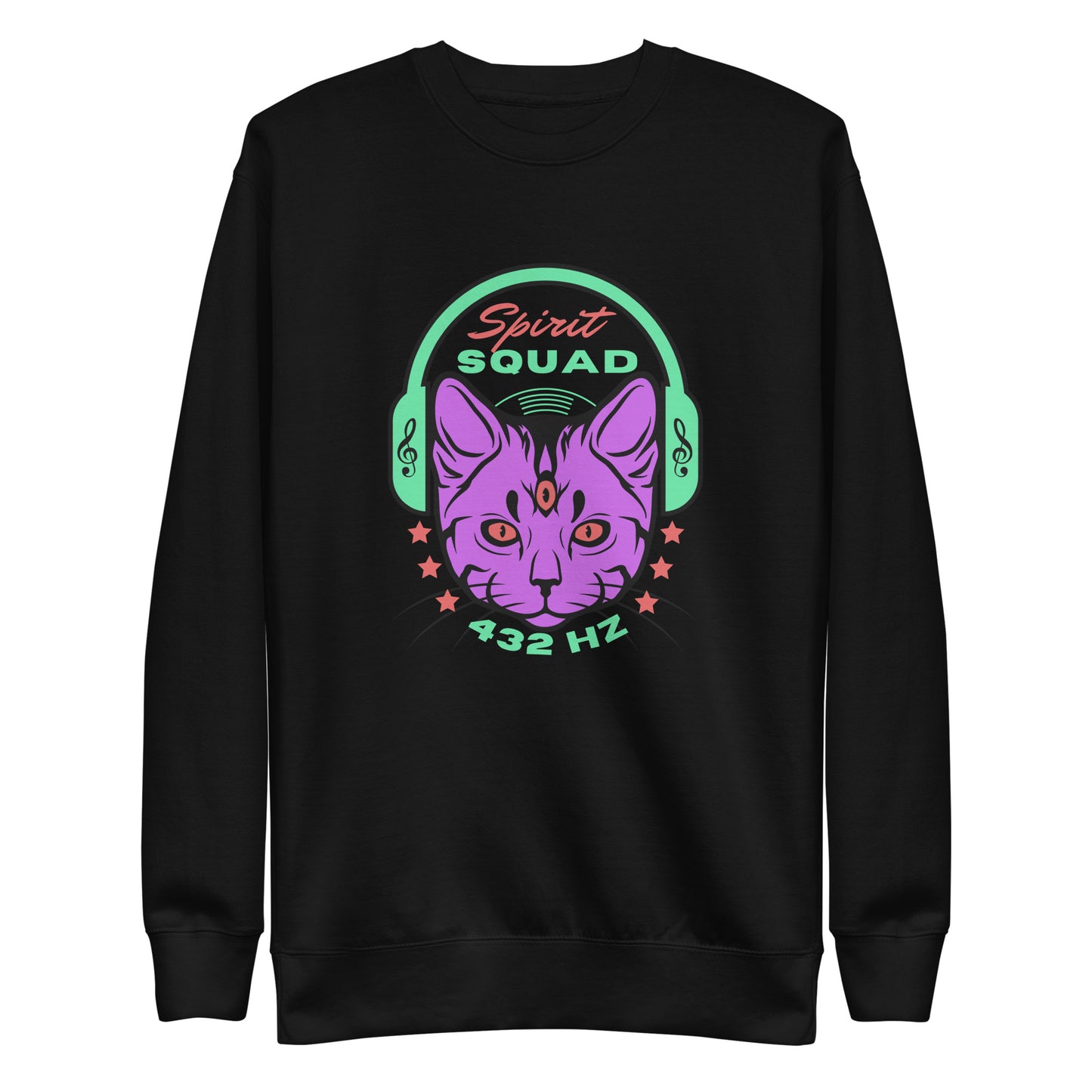 432Hz – Unisex Premium Sweatshirt