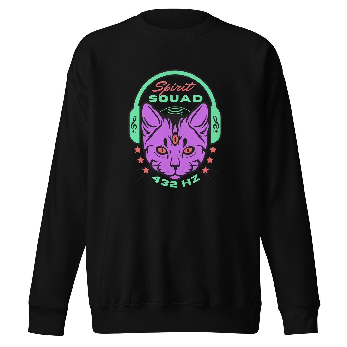 432Hz – Unisex Premium Sweatshirt