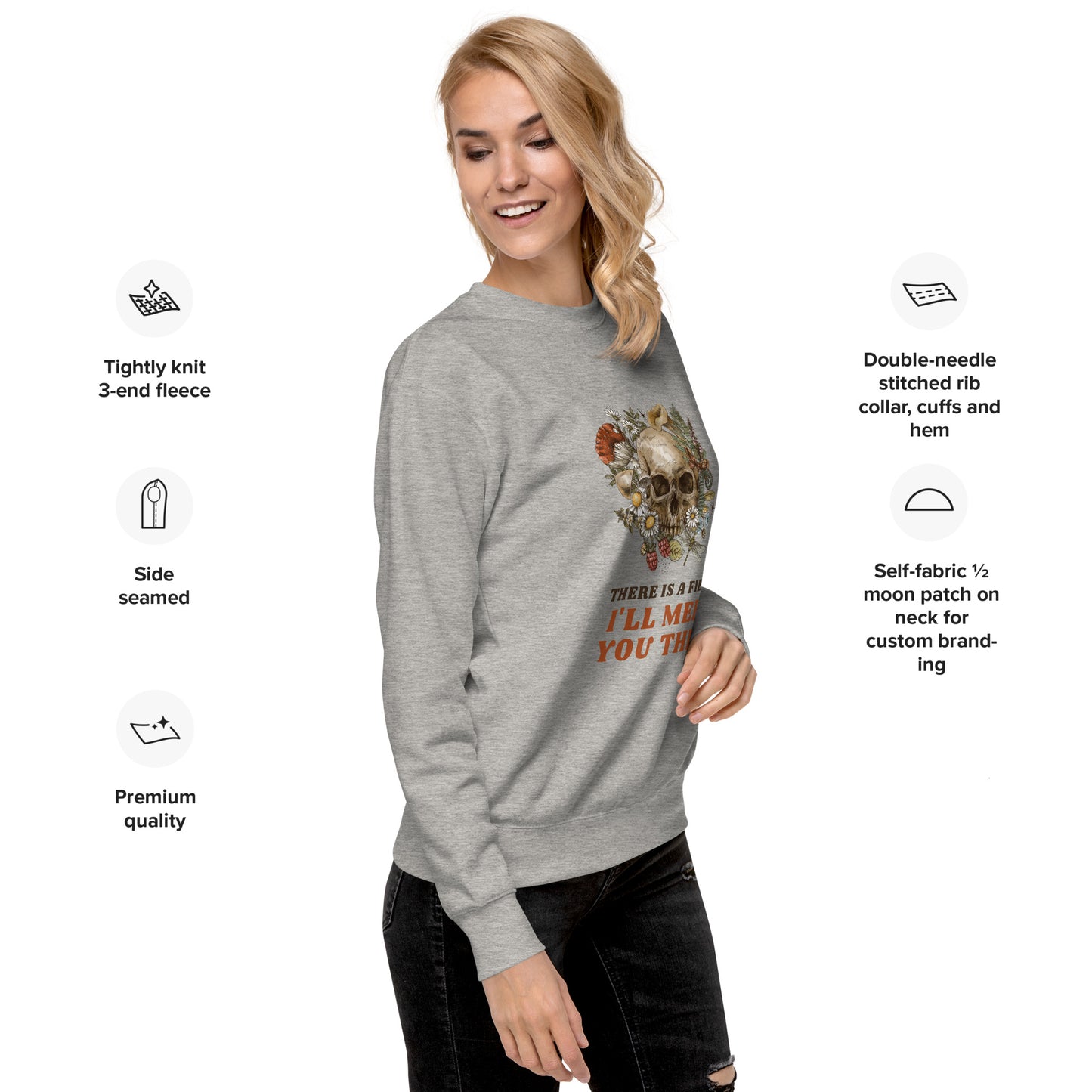 There Is A Field – Unisex Premium Sweatshirt