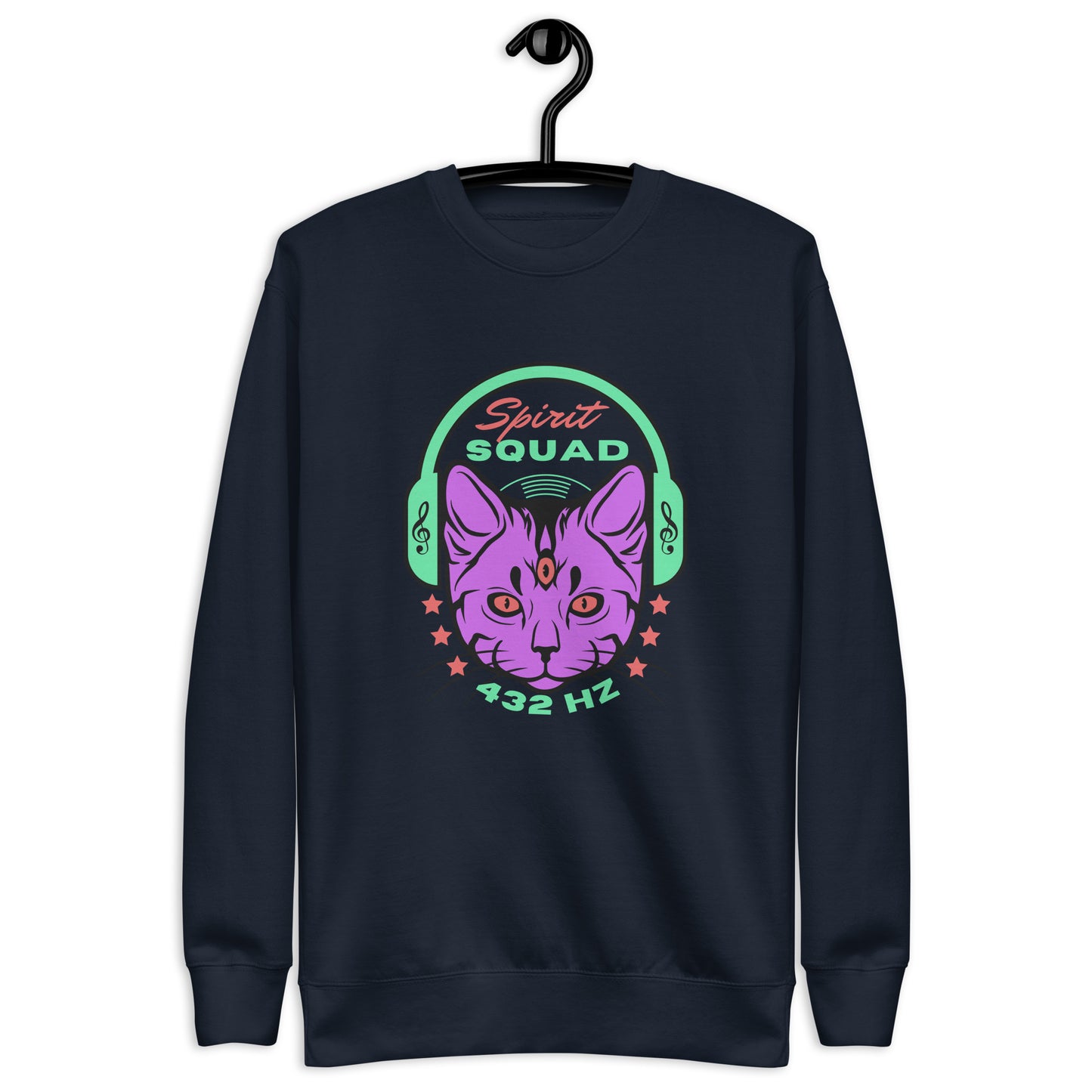 432Hz – Unisex Premium Sweatshirt