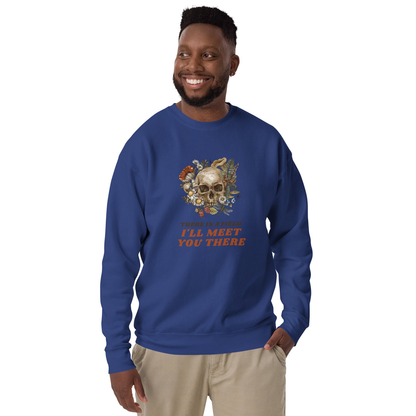 There Is A Field – Unisex Premium Sweatshirt