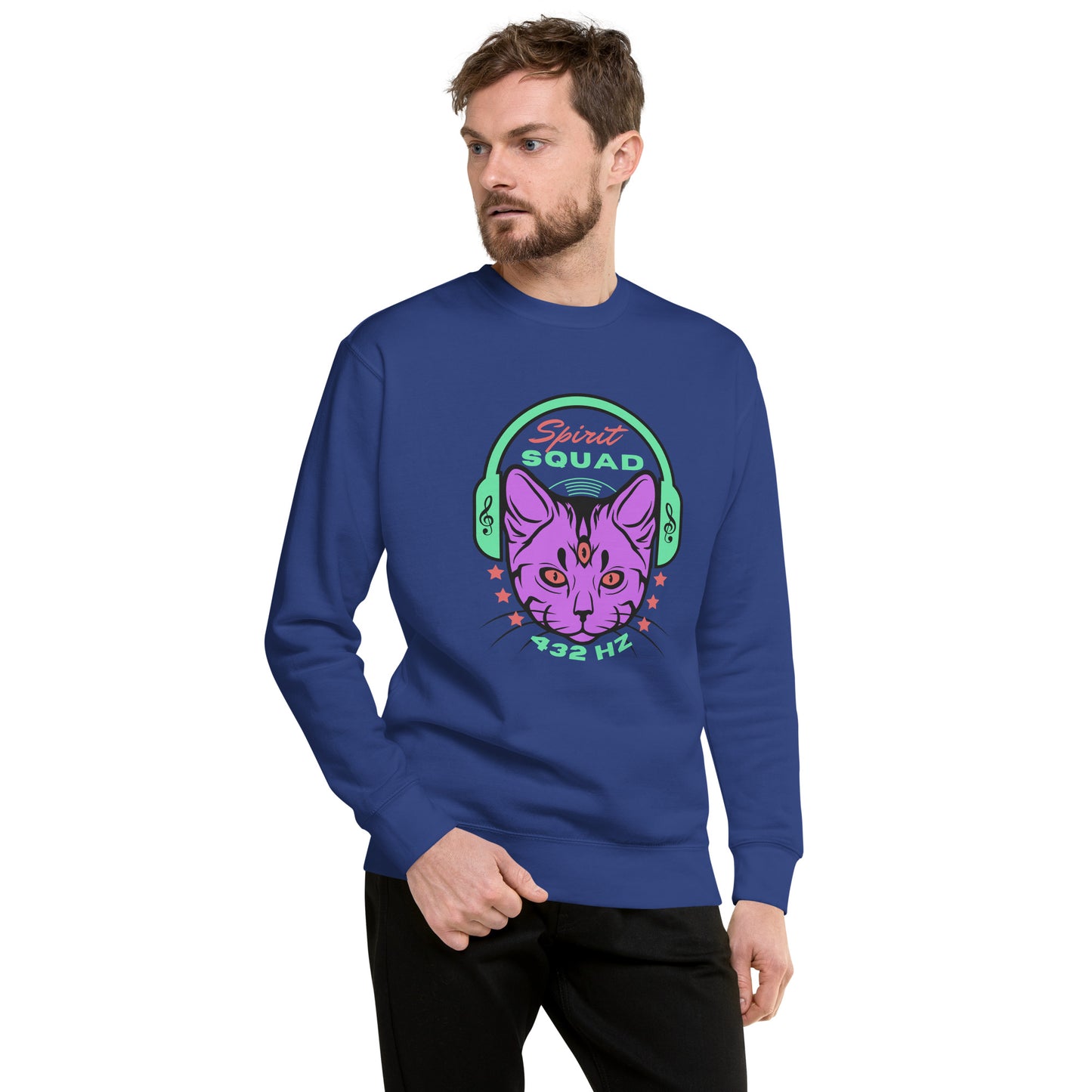 432Hz – Unisex Premium Sweatshirt