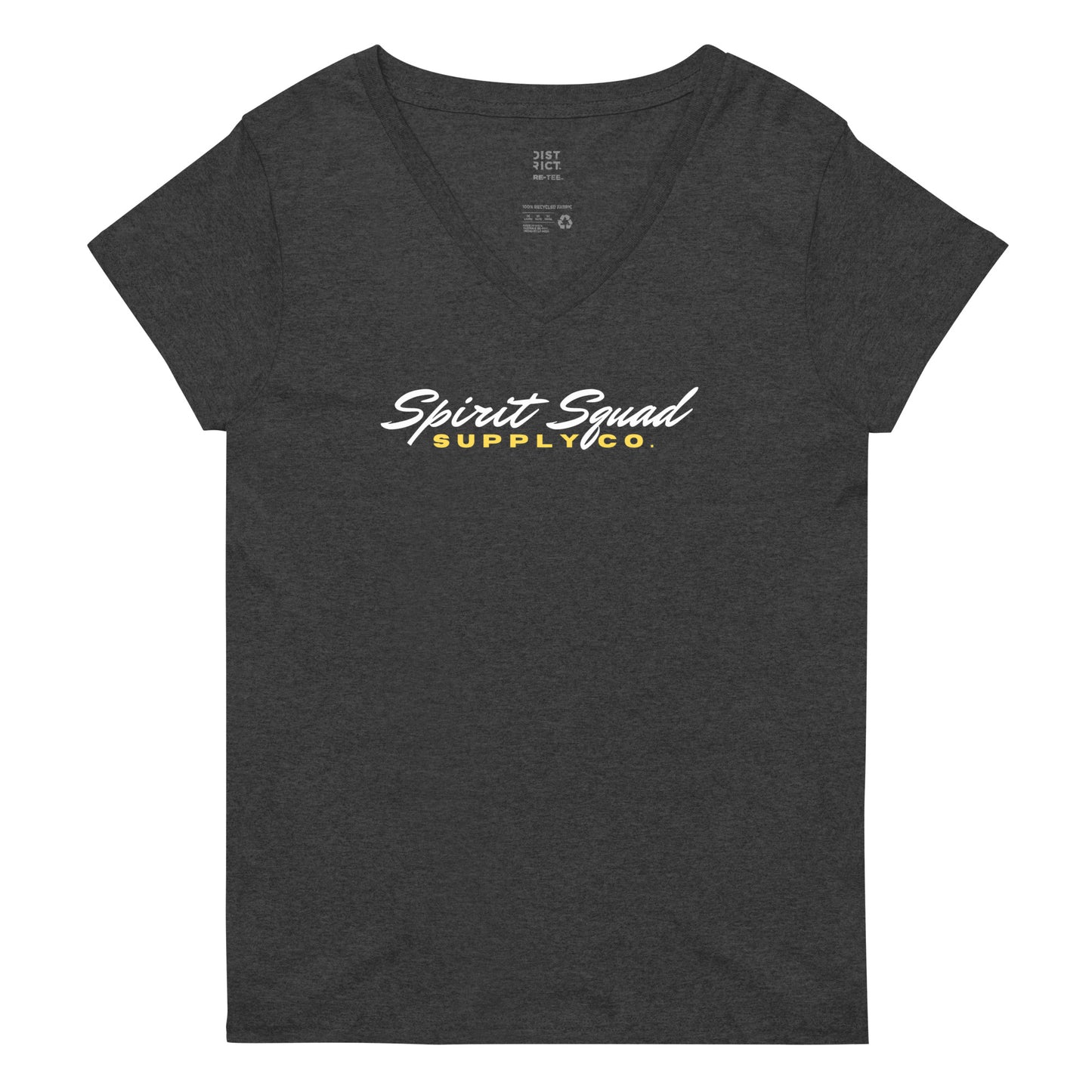 Spirit Squad Supply Co – Women’s recycled v-neck t-shirt